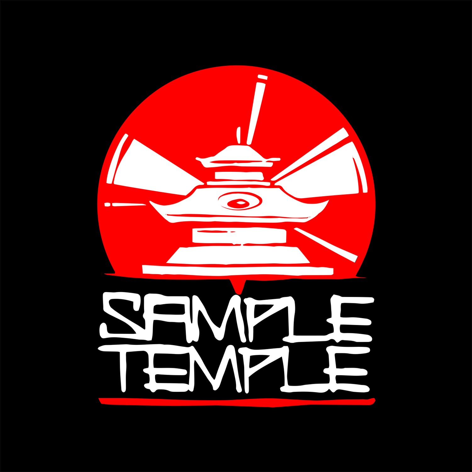 Sample temple