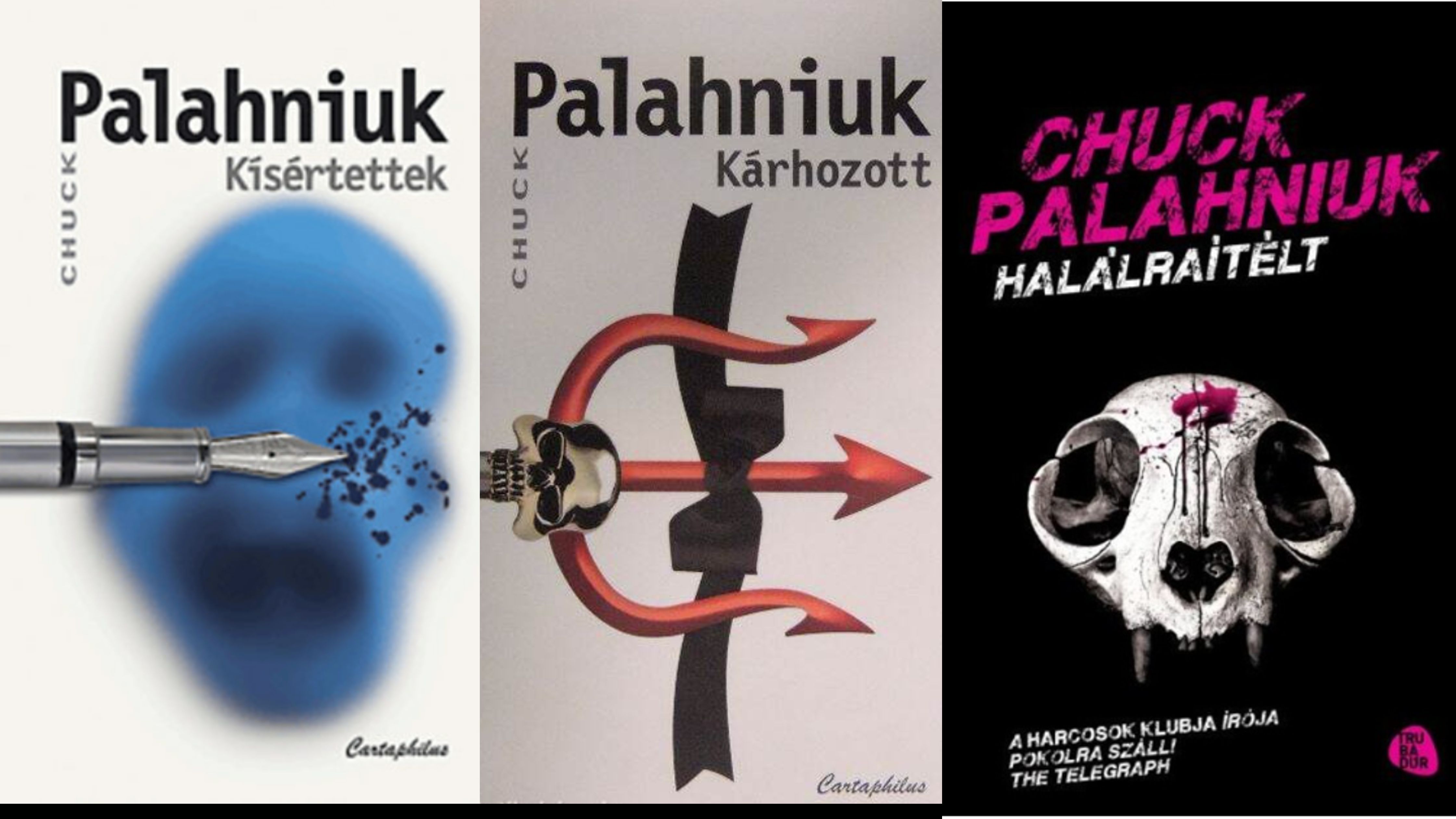 Palahniuk 2 - Kísértettek, Elátkozott, Halálraítélt - Amikor a perverzió, a horror, a fekete humor és a krimi francia négyest táncolnak
