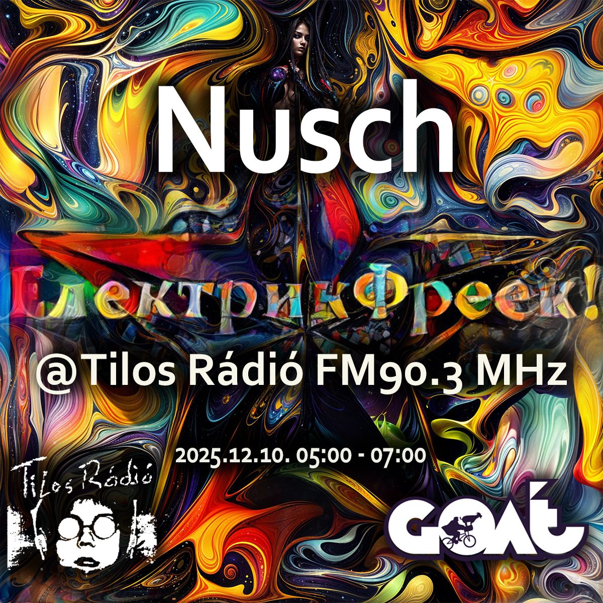 ElektrikFreek!: 2025.12.10. - ElektrikFreek! – Nusch @ ElektrikFreek!