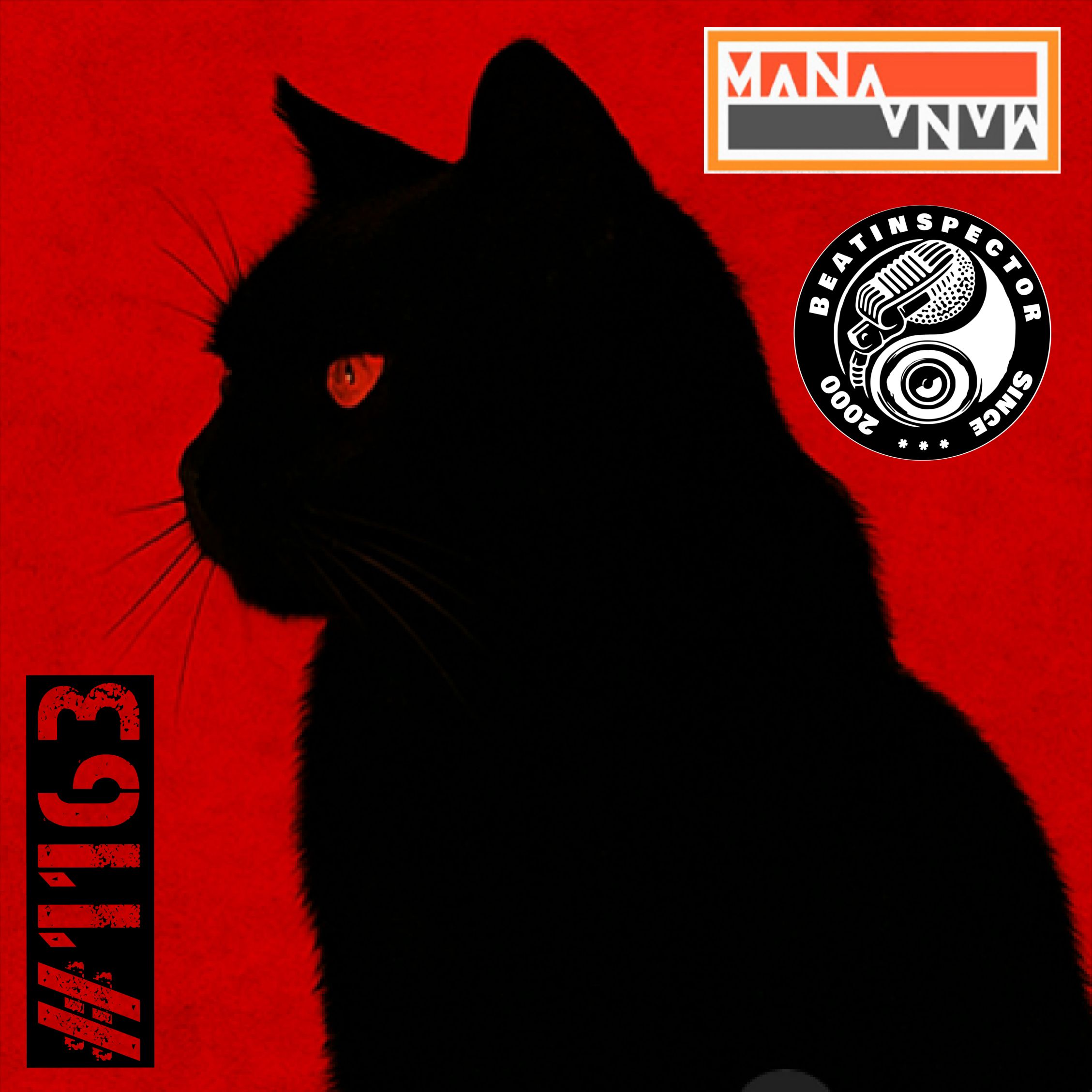 Mana Mana: MANA MANA 1163 - Beatinspector - Fekete Macska Kiadás Mana Mana: MANA MANA 1163 - Beatinspector - Fekete Macska Kiadás